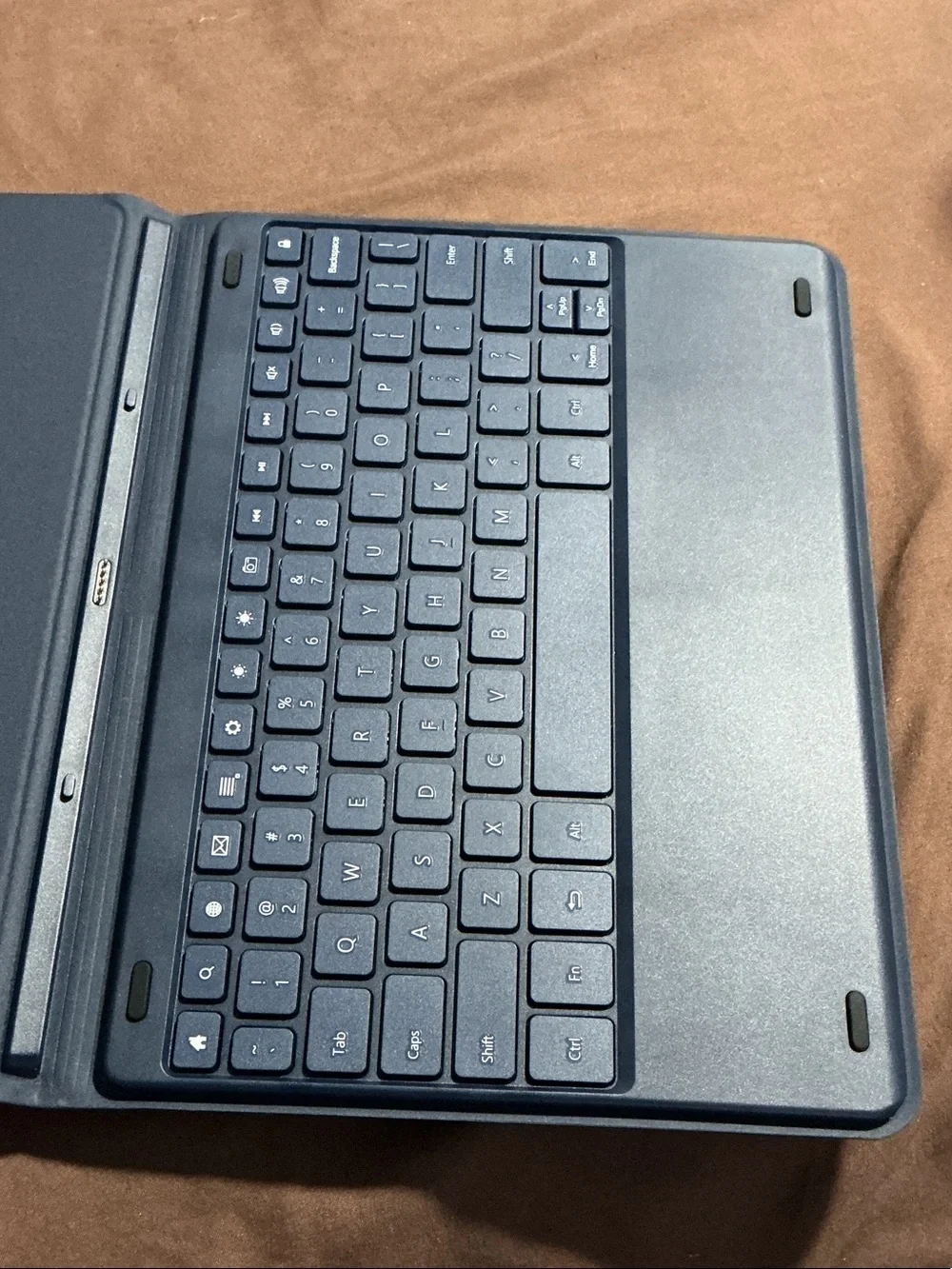 Tablet Keyboard Case - Dark‎ Blue Magnetic Folio android